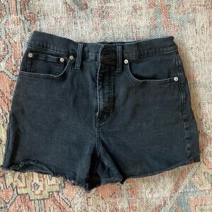 Madewell High Rise Denim Shorts